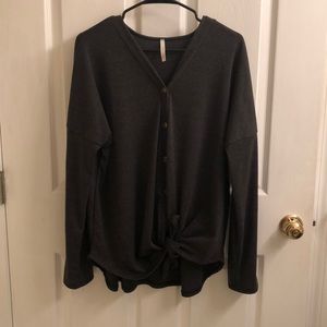 Lime n Chili knot top